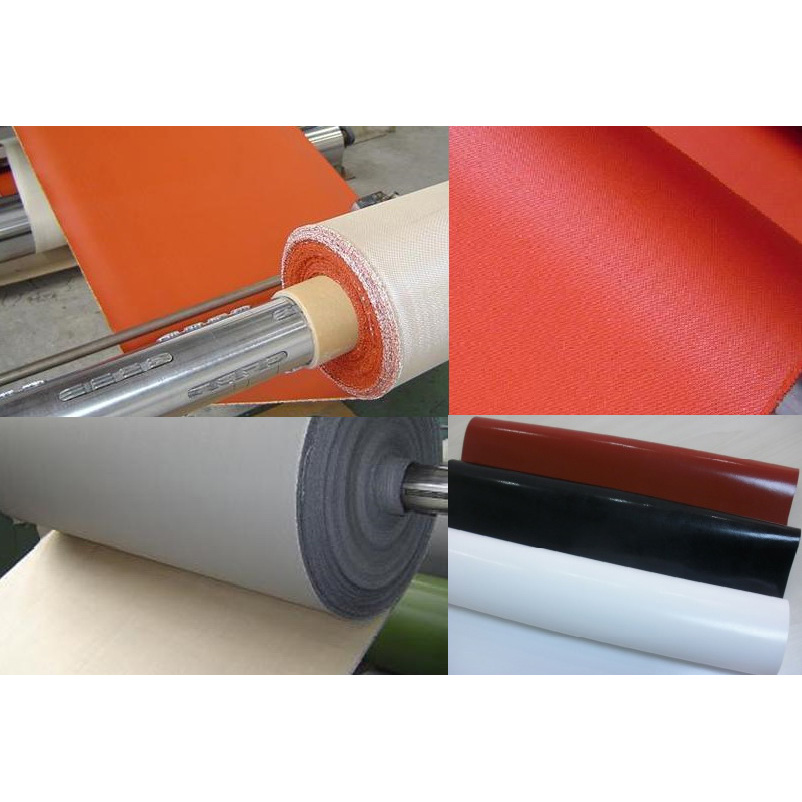 ̩Fiberglass fabric coated with silicone